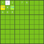 L’instruction du sudoku – les méthodes avec plusieurs carrés en même temps – le processus 