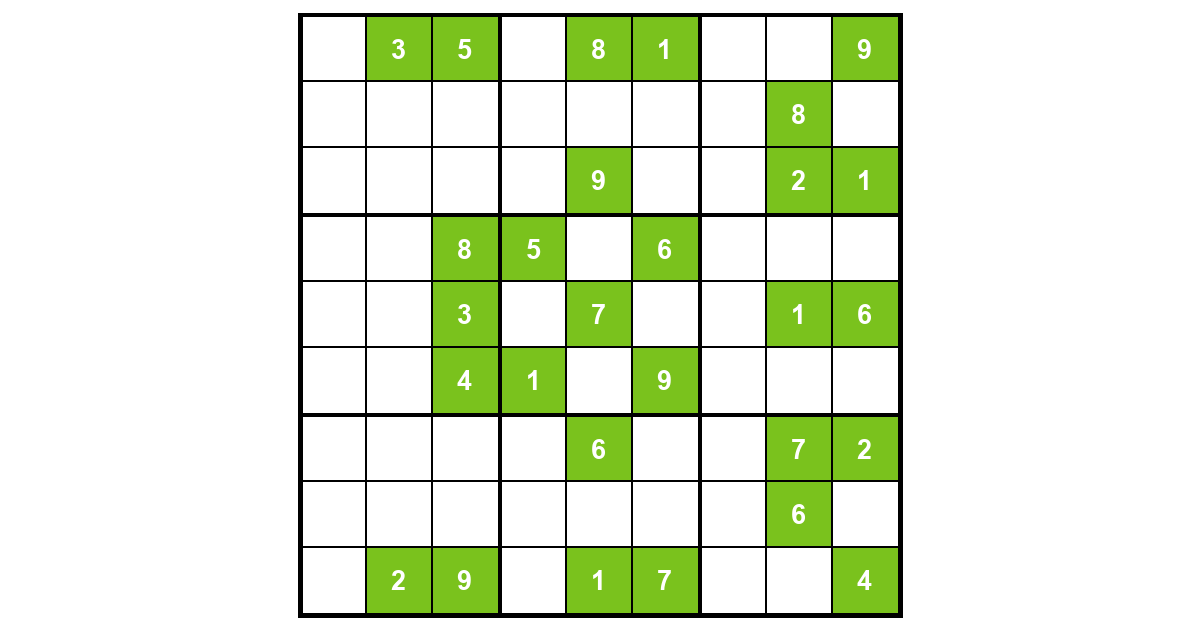 SUDOKU Sudoku Facile 1095