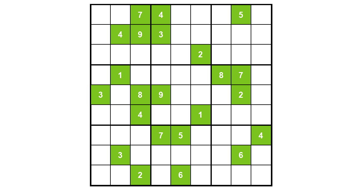 SUDOKU Sudoku Facile 1201